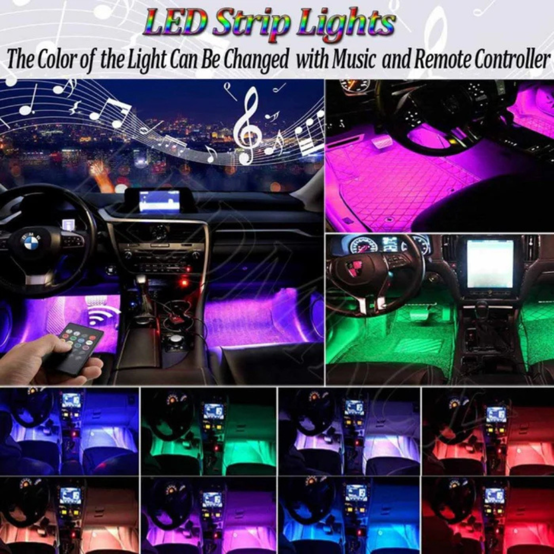 Car Atmosphere Ambient Multi Color Light